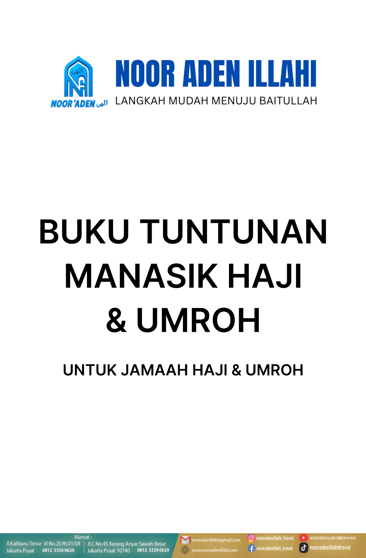 Cover Buku Tuntunan Manasik Haji & Umroh